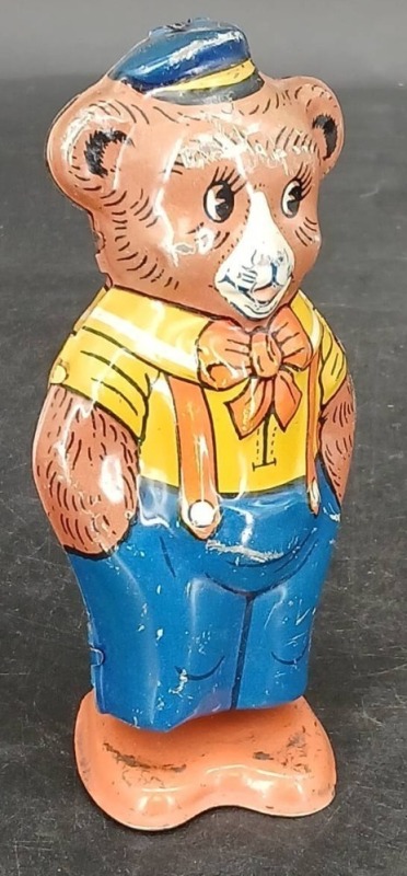 J. Chein Tin Wind-Up Toy Bear
