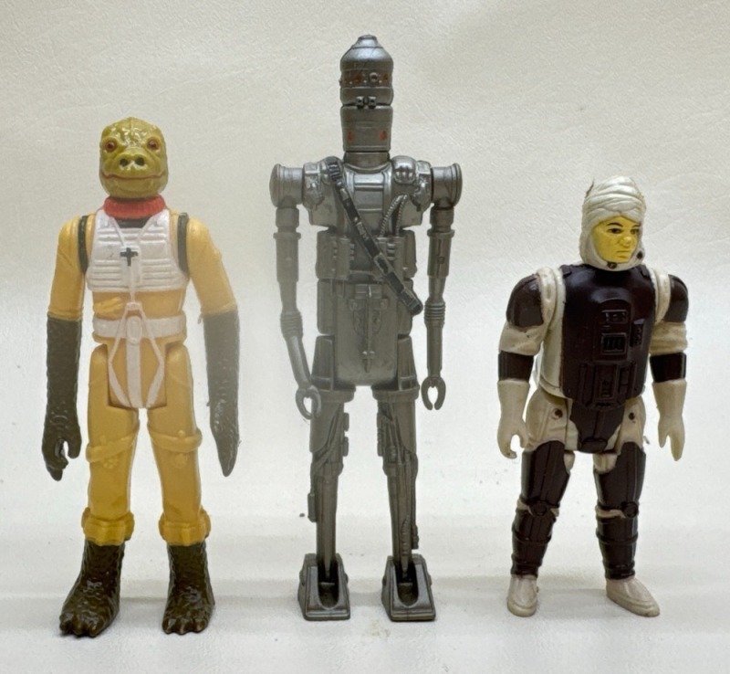 3 Kenner Star Wars Figure Bounty Hunters Lot