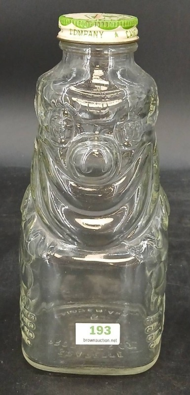 Grapette Clown Syrup Glass Bottle Camden ARK