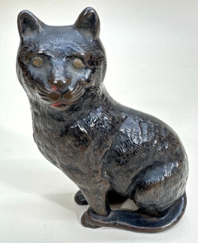 Cast Iron Cat Bank
