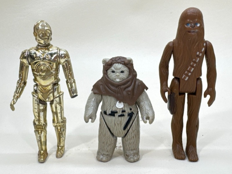 (3) Star Wars Kenner Action Figures