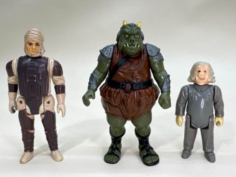 Star Wars Kenner 1980s Action Figures Trio