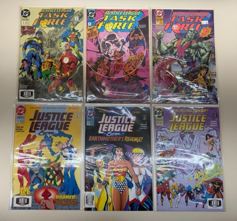 Justice League & Task Force Comic Book Lot