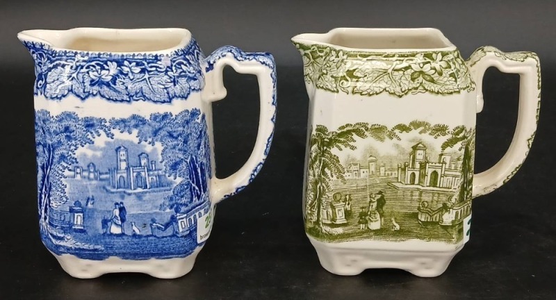 (2) Mason's Vista Ironstone Creamers