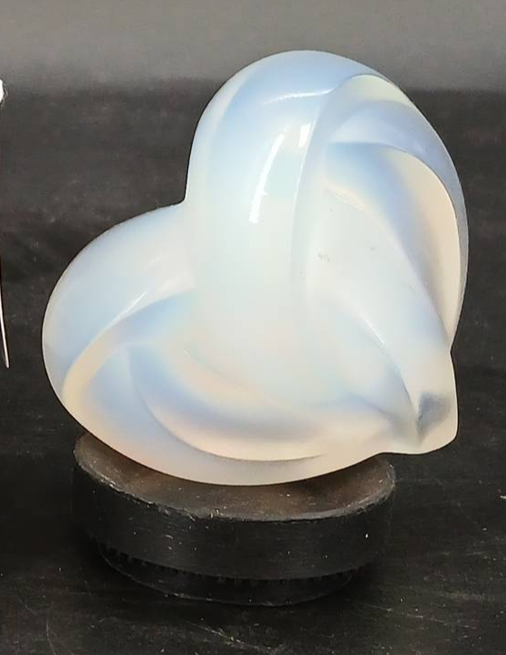 Lalique Paris Sabino-Like Glass Heart