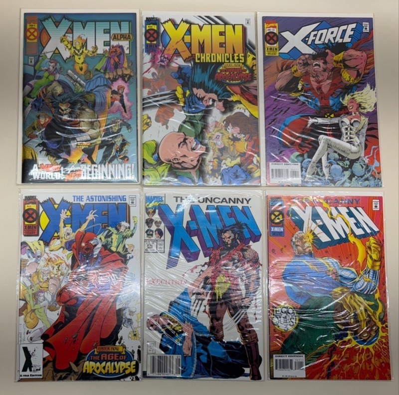 Marvel X-Men Comic Book Lot, 6 Issues