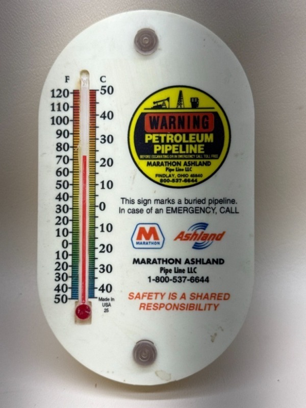 Marathon Ashland Petroleum Promo Thermometer