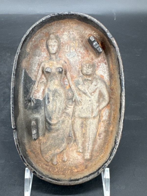 Cast Iron Figural Ashtray