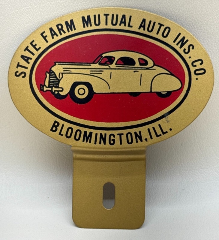 State Farm Mutual Auto Tag Topper
