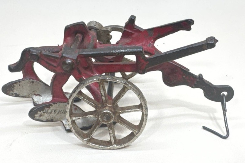 J.I. Case Cast Iron Plow Toy
