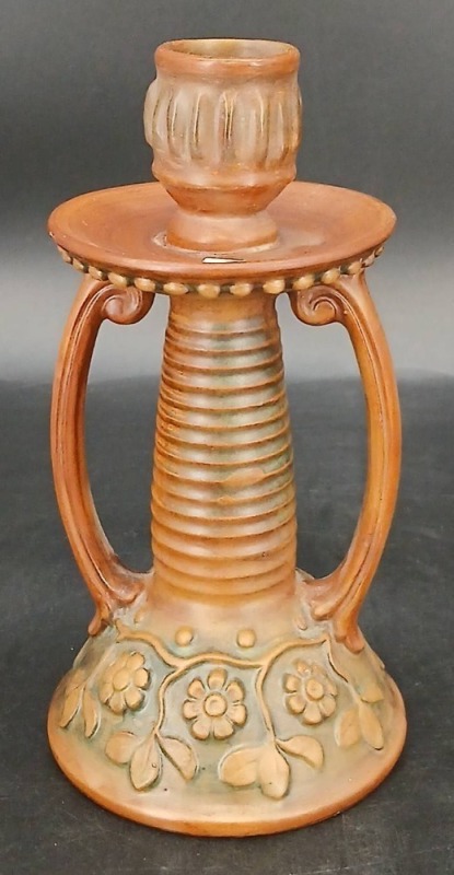 Weller Pottery Claramont Candlestick