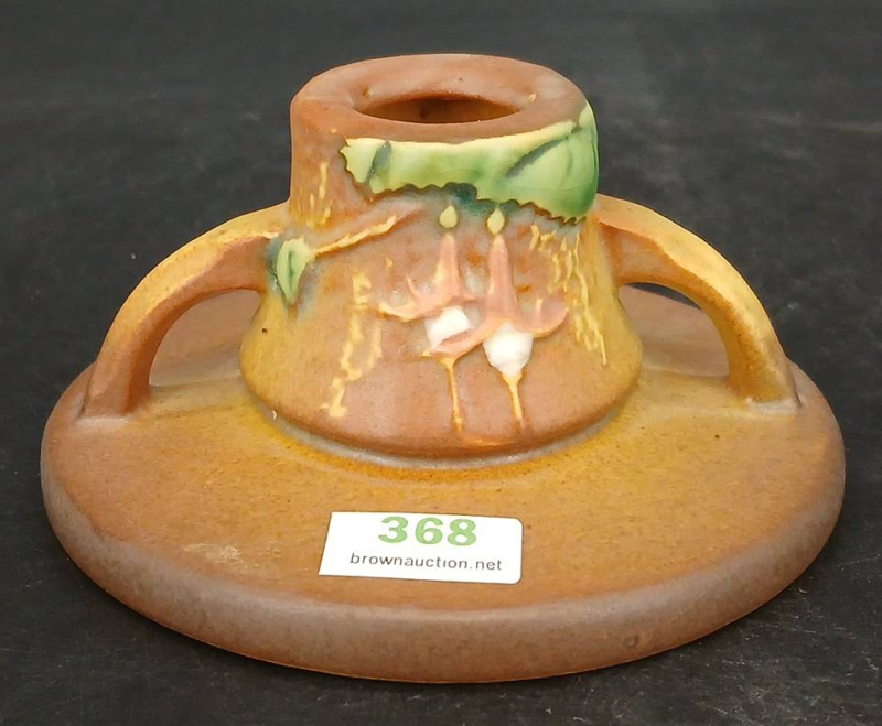 Roseville Pottery Fuchsia 1132 Candle Holder