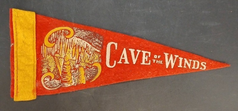 Cave of the Winds Felt Souvenir Pennant