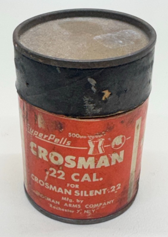 Crosman .22 Cal Super Pells Tin Can