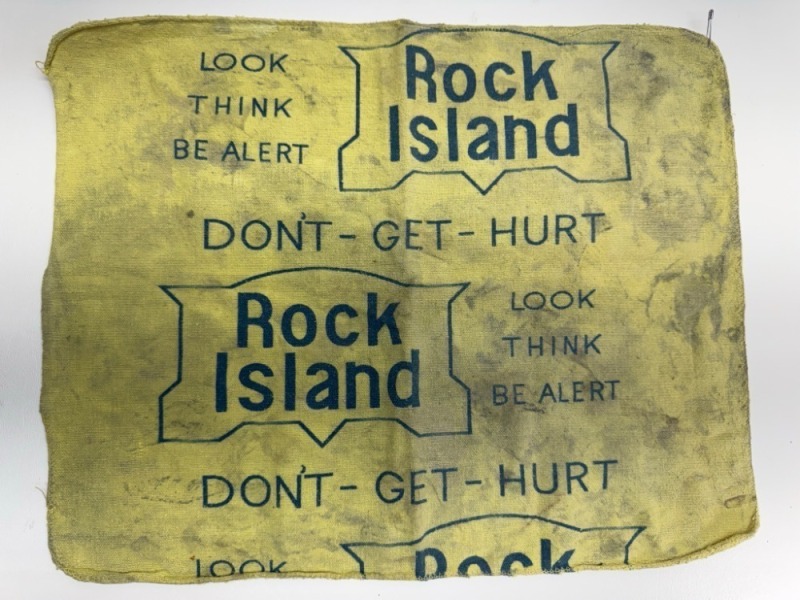 Rock Island Safety Slogan Work Rag