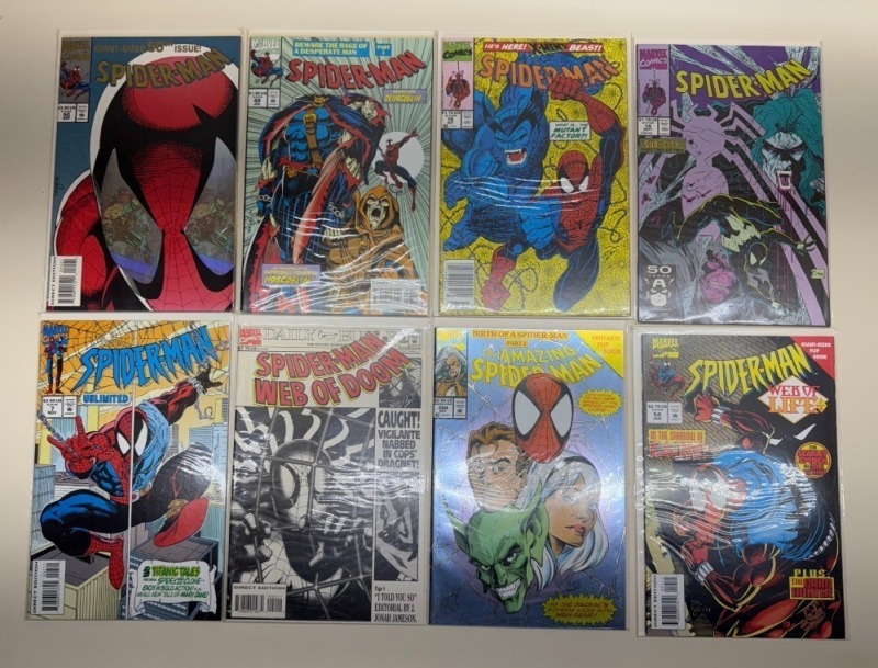 Spider-Man Comic Book Lot, 8 Issues