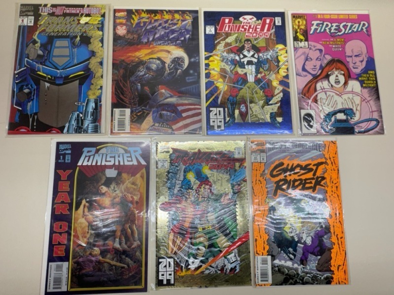 (7) Marvel Comic Book Lot, Assorted Issues