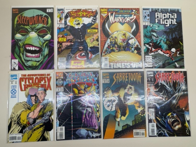 Marvel Comic Book Lot, 8 Assorted Issues