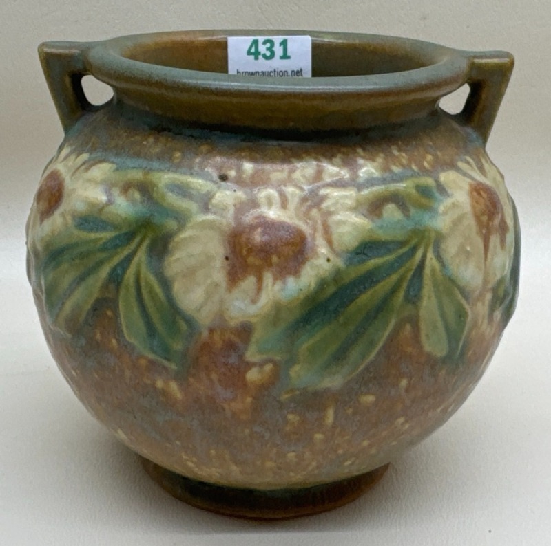 Roseville Pottery Dahlrose Jardiniere