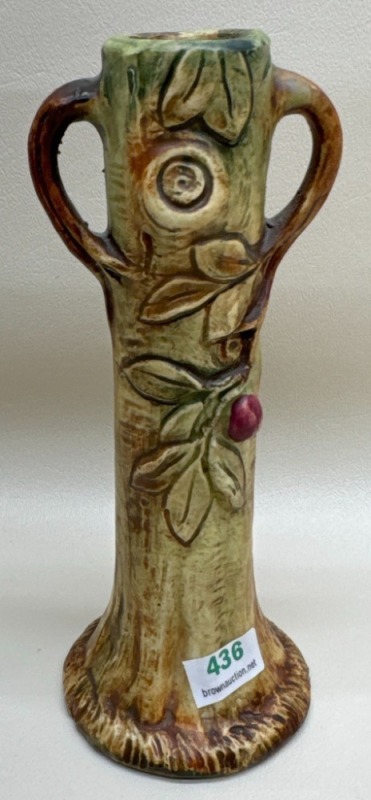 Weller Pottery Woodcraft Bud Vase