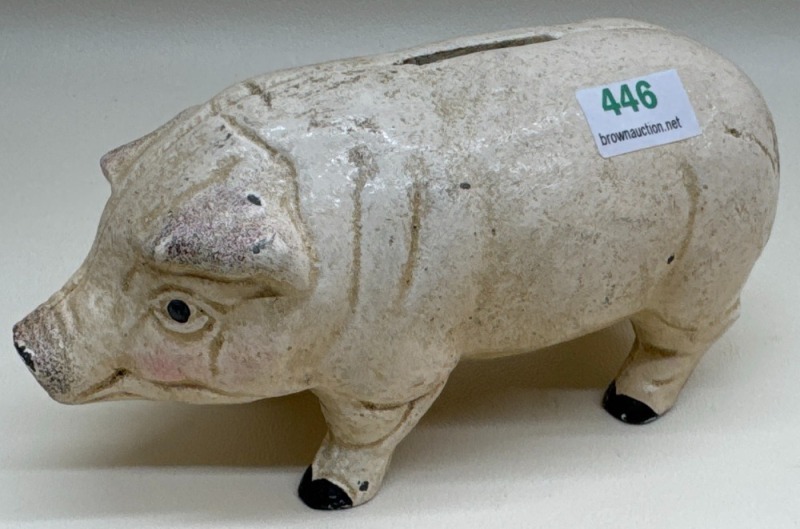 Cast Iron Pig Bank
