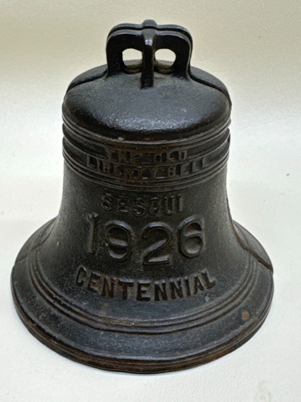 1926 Cast Iron Liberty Bell Bank