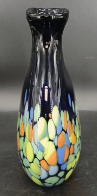 Makora Krosno Hand Blown Bottle Vase - 4