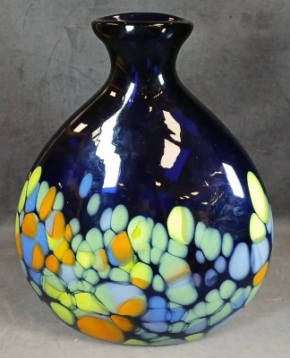 Makora Krosno Hand Blown Bottle Vase - 5