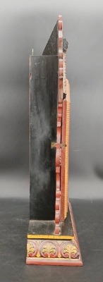E. Ingraham Co. Painted Mantel Clock - 7