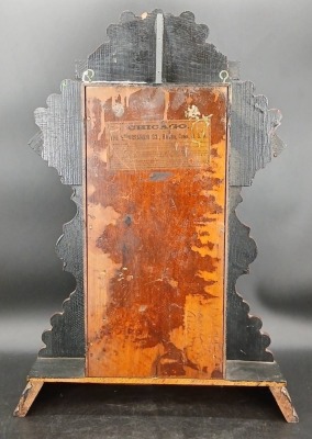 E. Ingraham Co. Painted Mantel Clock - 8