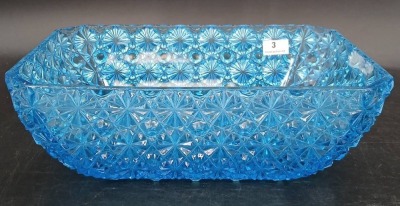 (2) EAPG Daisy & Button Blue Bowls - 2