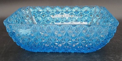 (2) EAPG Daisy & Button Blue Bowls - 4