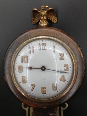 Gilbert Banjo Wall Clock, Painted Decoration - 2