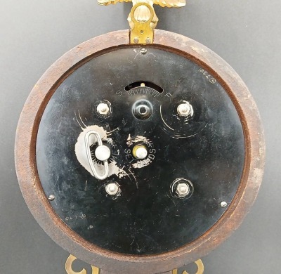 Gilbert Banjo Wall Clock, Painted Decoration - 6
