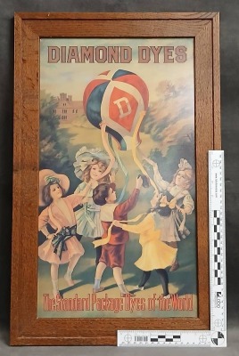 Diamond Dyes Advertising Framed Print - 5