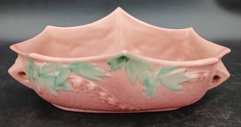 Roseville Pottery Bleeding Heart 382-10" Bowl