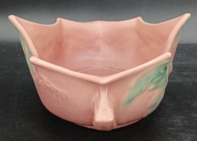 Roseville Pottery Bleeding Heart 382-10" Bowl - 2