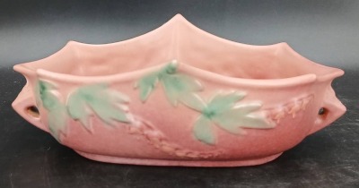 Roseville Pottery Bleeding Heart 382-10" Bowl - 3