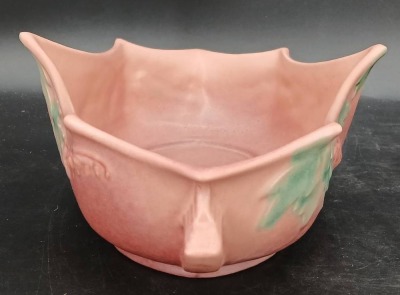 Roseville Pottery Bleeding Heart 382-10" Bowl - 4