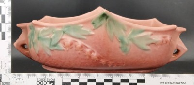 Roseville Pottery Bleeding Heart 382-10" Bowl - 8