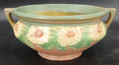 Roseville Dahlrose Art Pottery 180-8" Bowl - 3