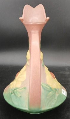 Roseville Pottery Peony 8-10" Ewer - 4