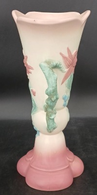Hull Pottery Woodland W25-12.5" Matte Vase - 2