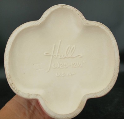 Hull Pottery Woodland W25-12.5" Matte Vase - 7