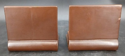 Pair of Roseville Pottery Freesia No. 15 Bookends - 4