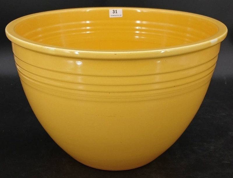 Fiesta Yellow No. 7 Mixing Bowl