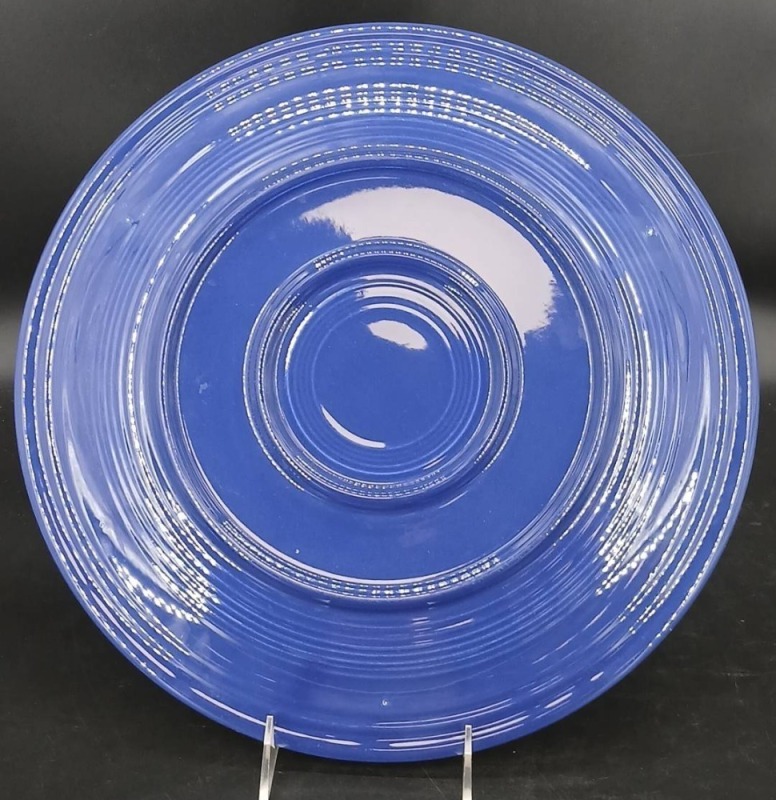 Fiesta 14.5" Round Platter, Cobalt