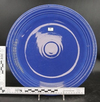 Fiesta 14.5" Round Platter, Cobalt - 3