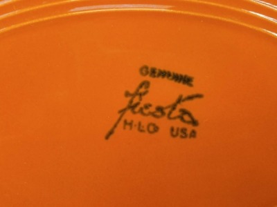 (3) Fiesta Oval Platters - 5