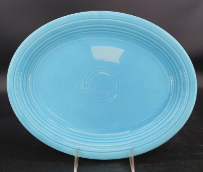 (3) Fiesta Oval Platters - 8